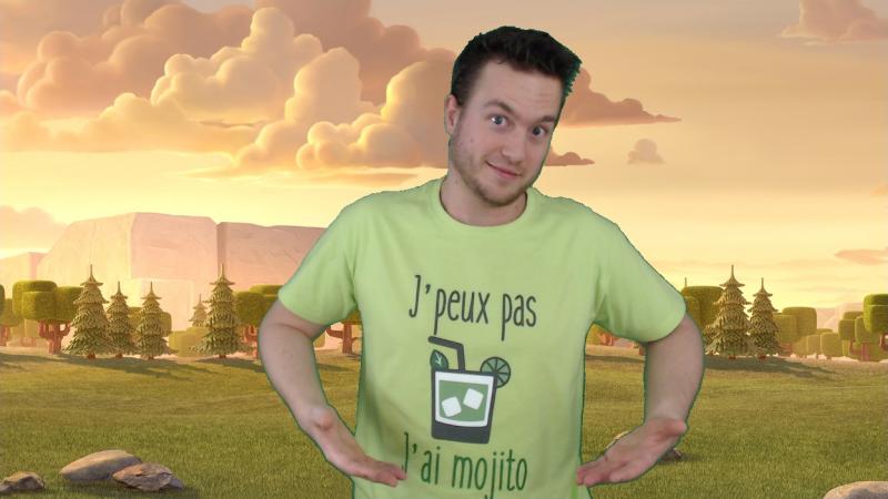 T shirt je peux pas j ai mojito