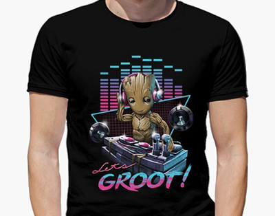 T shirt lets groot fun homme tostadora blog