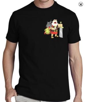 T shirt perso papys warriors clash of clans face