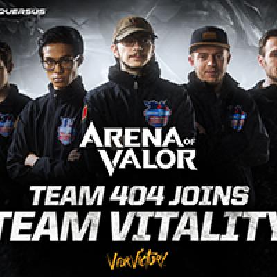 Team vitality 404 arena of valor