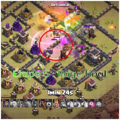 Tham smash clash of clans etape 5