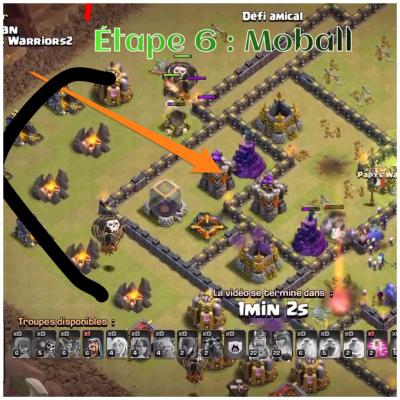 Tham smash clash of clans etape 6