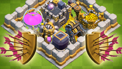 Top bases pour protéger vos ressources ! Clash of Clans