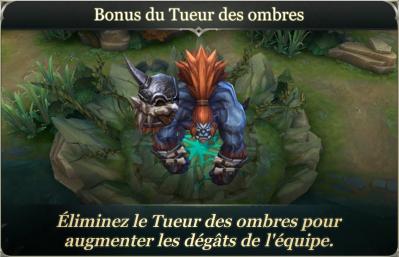 Tueur des ombres arena of valor