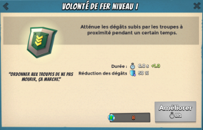 Volonte de fer capacite heros boom beach
