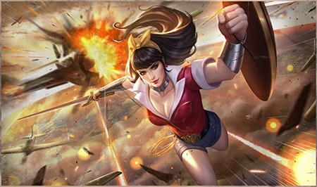 Wonder Woman build jungle - Arena of Valor