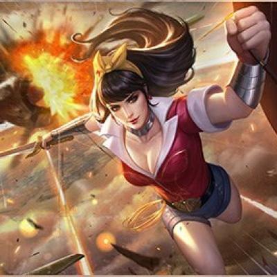 Wonder woman skin bombe aov blog